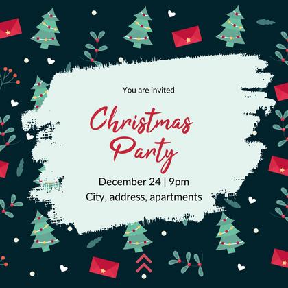 Christmas Party Invitation