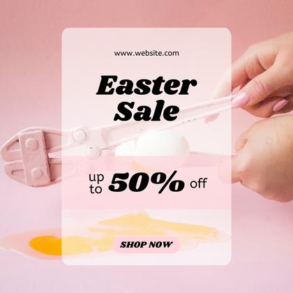 Easter Sale Image Template